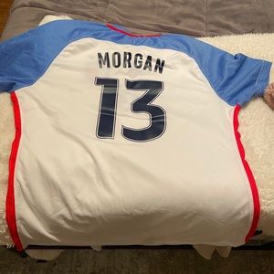 Girls Soccer Fan USA Morgan #13 Jersey